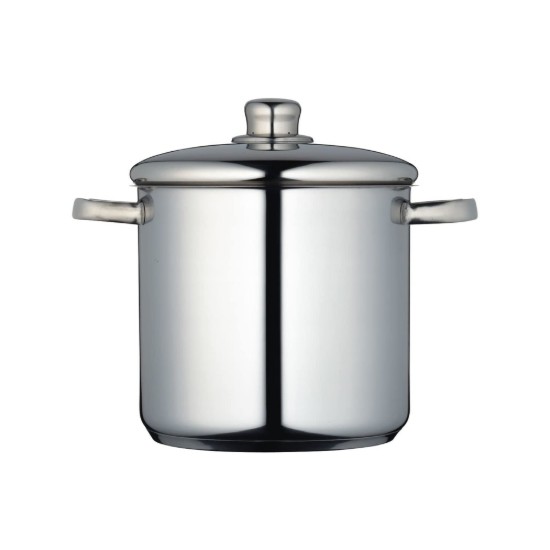 Oala inox, cu capac, 22cm/7L, “MasterClass” - Kitchen Craft
