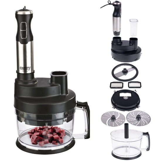 Blender multifunctional, 1600W, Negru - Camry