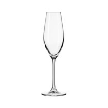 Set 6 pahare sampanie, sticla cristalina, 210ml, "Splendour" - Krosno
