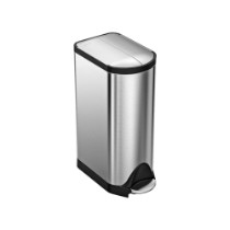 Cos de gunoi cu pedala, 30 L, inox - simplehuman