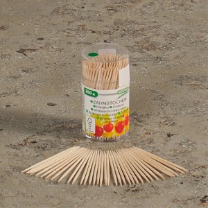 Set 200 scobitori lemn, 6,5 cm - Kesper