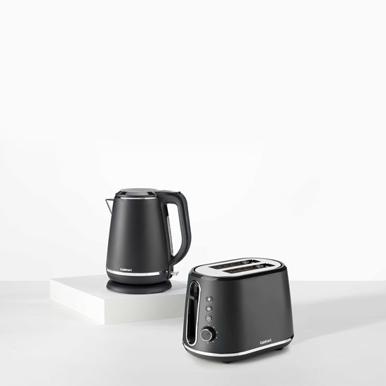 Prajitor de paine 2 sloturi, 900W, Charcoal Grey - Cuisinart