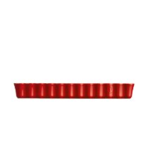 Set 2 tavi pentru tarte, ceramica, 36,5x15cm/1,3L, Burgundy - Emile Henry