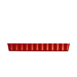 Set 2 tavi pentru tarte, ceramica, 36,5x15cm/1,3L, Burgundy - Emile Henry