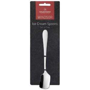 Set 2 lingurite pentru inghetata, inox, "Windsor"- Grunwerg