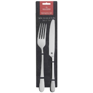 Set furculita si cutit, inox, "Windsor" - Grunwerg