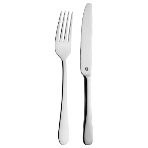 Set 2 furculite si 2 cutite, inox, "Windsor" - Grunwerg