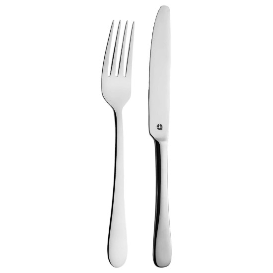 Set 2 furculite si 2 cutite, inox, "Windsor" - Grunwerg