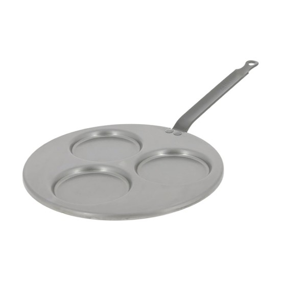Tigaie pentru clatite/blinis, otel, 27 cm, "CARBONE PLUS" - de Buyer