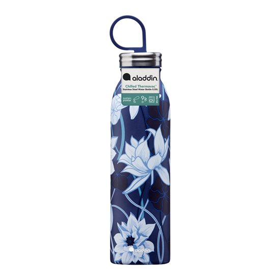 Sticla inox, 550ml, "X Naito Chilled Thermavac", Lotus Navy - Aladdin