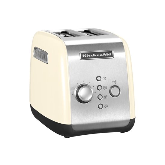 Prajitor de paine 2 sloturi 1100W, Almond Cream - KitchenAid