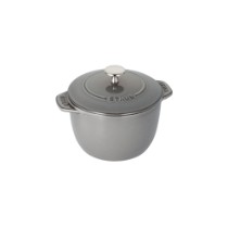 Oala Cocotte orez, fonta, 16cm/1,75L, Graphite Grey - Staub