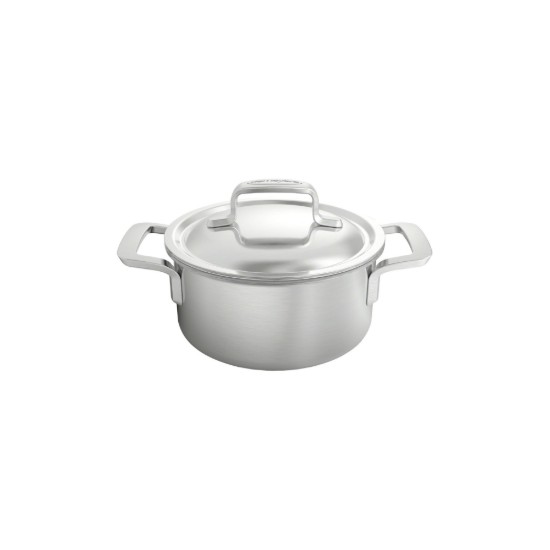 Cratita inox, cu capac, 16cm/1,5L "Intense" - Demeyere