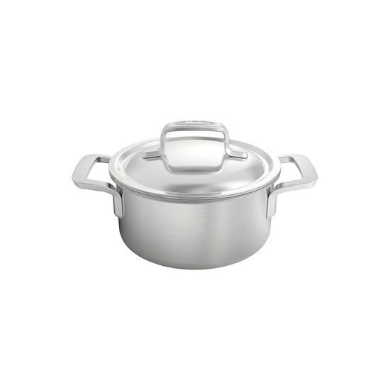 Cratita inox, cu capac, 18cm/2,2L "Intense" - Demeyere