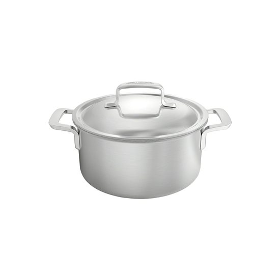 Cratita inox, cu capac, 20cm/3L, "Intense" - Demeyere