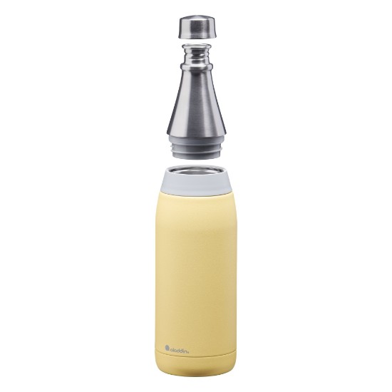 Sticla inox, 600ml, "Fresco Thermavac", Lemon Yellow - Aladdin