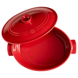 Oala ovala, ceramica, 33cm/6L, Burgundy - Emile Henry