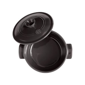 Oala ceramica, 22cm/2,5L, Charcoal - Emile Henry