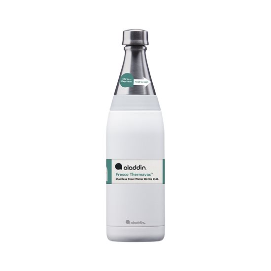 Sticla inox, 600ml, "Fresco Thermavac", Snowflake White - Aladdin