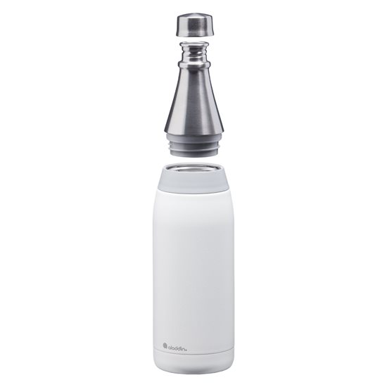 Sticla inox, 600ml, "Fresco Thermavac", Snowflake White - Aladdin