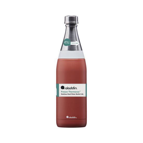 Sticla inox, 600ml, "Fresco Thermavac", Terracotta - Aladdin