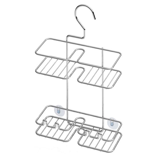 Raft baie 2 nivele, cu sistem de agatare, 13 x 27 x 42 cm - Tekno-tel