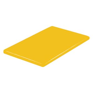 Tocator plastic 60 x 40 cm, galben - de Buyer