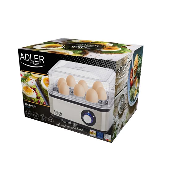 Fierbator pentru 8 oua, 800W - Adler