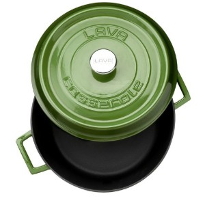 Cratita fonta, 32cm/9,86L, "Trendy", Verde - LAVA