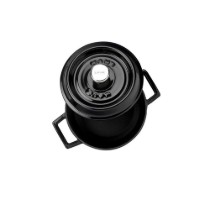 Cratita fonta, 14cm/0,8L "Trendy", Negru - LAVA