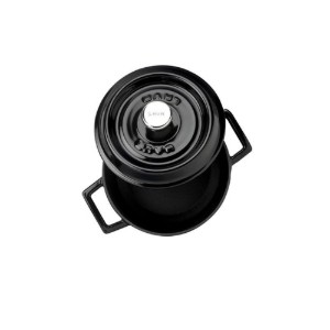 Cratita fonta, 14cm/0,8L "Trendy", Negru - LAVA