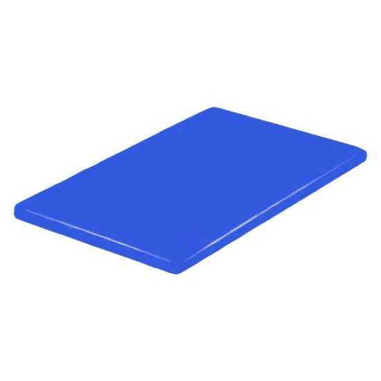 Tocator plastic, 60 x 40 cm, grosime 2 cm, Albastru - de Buyer