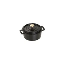 Oala Cocotte fonta, 12cm/0,4L, Black - Staub