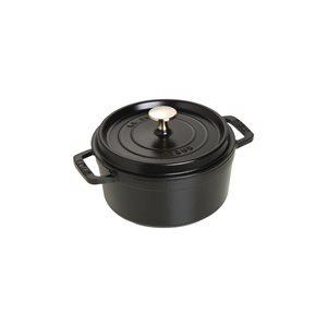 Oala Cocotte fonta, 18cm/1,7L, Black - Staub