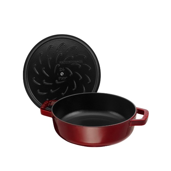 Vas Chistera, fonta, 24 cm, Grenadine - Staub