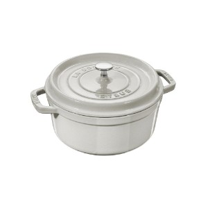 Oala Cocotte fonta, 24cm/3,8L, White Truffle - Staub