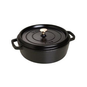 Oala Cocotte, fonta, 26cm/4L, Black - Staub