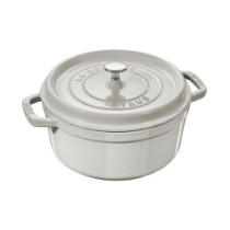 Oala Cocotte fonta, 28cm/6,7L, White Truffle - Staub