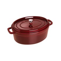 Oala Cocotte ovala, fonta, 27cm/3,2L, Grenadine - Staub