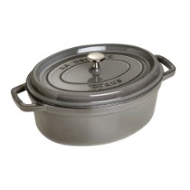 Oala Cocotte ovala, fonta, 31cm/5,5L, Graphite Grey - Staub