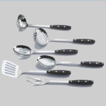 Set ustensile bucatarie din inox, 13 piese - Zokura