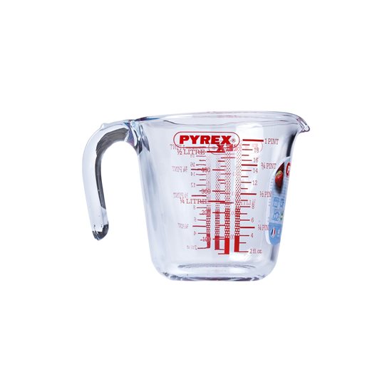 Cana gradata, din sticla termorezistenta, 500ml, "Classic" - Pyrex