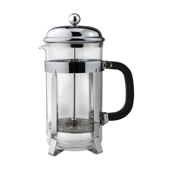 Cafetiera sticla, 800ml, "Café Olé Classic", Chrome - Grunwerg