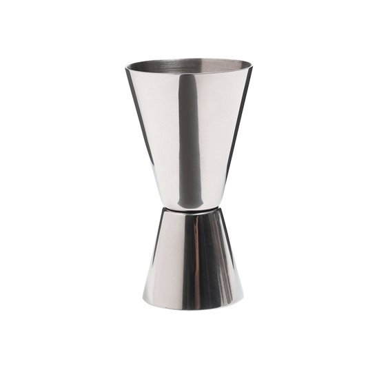 Pahar dublu masura pentru cocktail, 25/50 ml, inox, argintiu, "Bar Craft"  - Kitchen Craft