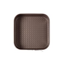 Forma de copt patrata, cu baza detasabila, otel carbon, 24 cm, "Asimetria" - Pyrex