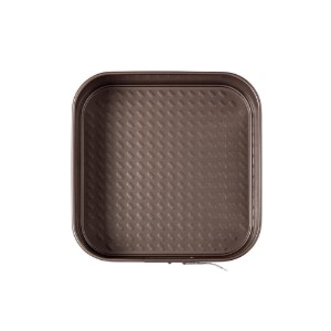 Forma de copt patrata, cu baza detasabila, otel carbon, 24 cm - PYREX
