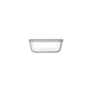 Caserola patrata, din sticla termorezistenta, cu capac, 850ml - PYREX