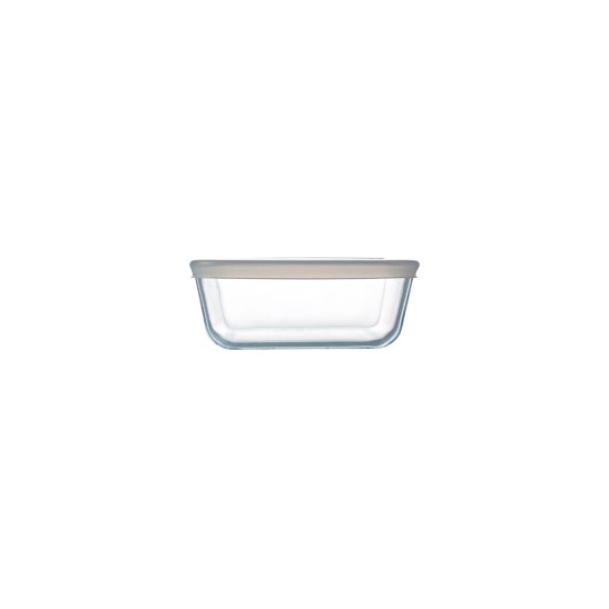 Caserola patrata, din sticla termorezistenta, cu capac, 850ml - PYREX