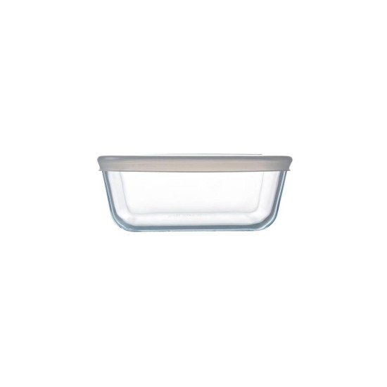 Caserola patrata, din sticla termorezistenta, cu capac, 2L - PYREX