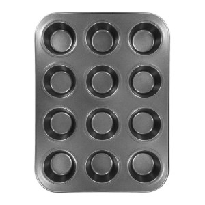 Forma pentru 12 briose, otel, 35 x 26,5 cm - Westmark